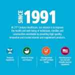 21st Century Calcium Plus D Tablets, 1000 mg, 90 Count