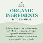 Simply Organic Garlic Powder, 3.64-Ounce Jar, Pure A-Grade Organic Garlic, Dried & Ground, Kosher, No ETO, Non GMO