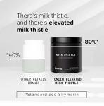 Milk Thistle - Ultra High Potency 50:1 Extract with 80% Silymarin - Highly Concentrated - Third-Party Lab Tested - 90 Capsules