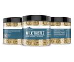 Earthborn Elements Milk Thistle 200 Capsules, Pure & Undiluted, No Additives