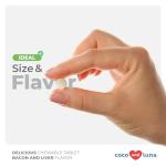 Milk Thistle for Dogs - 120 Chewable Tablets - Silymarin - Liver and Kidney Support with EPA & DHA - Detox - Liver Supplement for Dogs with Choline and L-Arginine