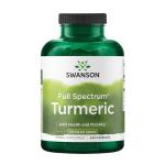 Swanson Full Spectrum Turmeric (Curcumin) - Joint Health, Digestion, Heart Health & Liver Support Supplement - Curcuma Longa Formula Promoting Memory Support - (240 Capsules)