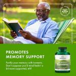 Swanson Full Spectrum Turmeric (Curcumin) - Joint Health, Digestion, Heart Health & Liver Support Supplement - Curcuma Longa Formula Promoting Memory Support - (240 Capsules)