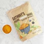 Anthony's Organic Turmeric Root Powder, 2 lb, Curcumin Powder, Gluten Free & Non GMO (Pack of 1)