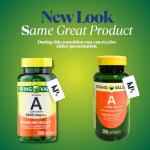 KP+ Vitamin A, 2400 mcg, 250 Softgels Sticker