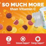 Emergen-C 750mg Vitamin C Gummies for Adults, Immune Support Gummies, Gluten Free, Strawberry, Lemon and Blueberry Flavors - 45 Count