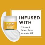 JASON Vitamin E 5,000 IU Moisturizing Crème, For Face and Body, 4 Fluid Ounces