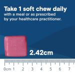 Bariatric Fusion Bariatric Calcium Supplement Chews | Calcium Citrate with Vitamin D3 Bariatric Vitamin | Sugar Free Chewable |500mg | Fruit Punch | 60 Count