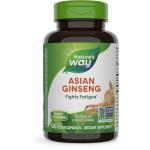 Nature's Way Asian Ginseng, Fights Fatigue*, 1,120mg Per 2-capsule Serving, Non-GMO Project Verified, Vegan, 100 Capsules (Packaging May Vary)
