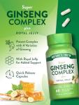 Nature's Truth Super Ginseng Complex | 60 Capsules | with Royal Jelly | Non-GMO & Gluten Free Supplement