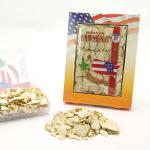 Hsu's American Ginseng Slices | Cultivated Wisconsin-Grown | Mixed Large-Medium Slices (0126-4) | 4oz Box