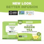 HANDPICK, Green Tea Bags - 100 Eco-Friendly Tea Bags | Resealable Pack for Freshness | Delicate & Flavory | Direct From India