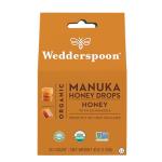 Wedderspoon Organic Manuka Honey Drops, Honey & Echinacea, 20 Count (Pack of 1) | Genuine New Zealand Honey | Perfect Remedy For Dry Throats