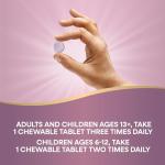 Nature's Way Cold Relief, Umcka, Shortens Duration and Reduces Severity, Multi-Symptom Cold Relief, Homeopathic, Phenylephrine Free, Cherry Flavored, 20 Chewable Tablets