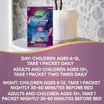 Nature's Way Cold Relief Hot Drink, Umcka, Homeopathic, Clinically Proven Pelargonium Sidoides 1X, for Cough, Congestion, Sore Throat, Stuffy Nose, Day & Night Formula, 12 Packets (Packaging May Vary)