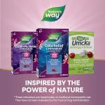 Nature's Way Cold Relief, Umcka, Shortens Duration and Reduces Severity, Multi-Symptom Cold Relief, Homeopathic, Phenylephrine Free, Cherry Flavored, 20 Chewable Tablets