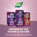 Nature's Way Cold + Flu Relief Syrup*, Umcka, Sore Throat, Cough, Congestion, Fever*, Body Aches*, Phenylephrine Free, Homeopathic, Non-Drowsy, Berry Flavored, 4 Fl Oz (Packaging May Vary)