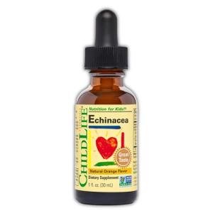 CHILDLIFE ESSENTIALS Echinacea for Kids - Kids Echinacea Drops, Liquid Tincture, Alcohol Free Supplement for Babies, Toddlers, Children - Natural Orange, 1 Fl Oz (Pack of 1)