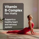 NatureWise Vitamin B Complex for Women and Men - with Folic Acid Biotin B1 B2 B3 B6 B12 - Support Cellular Energy & Mental Clarity - Gluten & Dairy Free, Non-GMO - 150 Softgels[5-Month Supply]