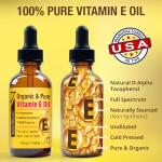 Seven Minerals New Ultra Pure Vitamin E Oil - 75,000 IU Full-Spectrum D-Alpha Tocopherol, 1 Fl Oz - 100% Organic Vitamin E Oil for Skin, Face, Hair, and Scars - Naturally Occurring = Not Synthetic