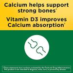 Nature Made Calcium Gummies 500 mg Per Serving with Vitamin D3, Dietary Supplement for Bone Support, 80 Gummies, 40 Day Supply