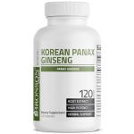 Bronson Korean Panax Ginseng Supports Energy, Endurance & Vitality + Memory and Mental Performance, 120 Capsules