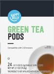 Happy Belly Tea Pods Compatible with 2.0 K-Cup Brewers, Green Tea, 24 Count (Previously Solimo)