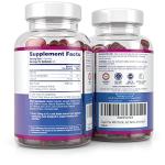 Sugar-Free Milk Thistle Gummies for Liver Cleanse Detox & Repair (Natural Blueberry-Raz Flavor) Cardo Mariano, Cleansing Milk Thistle Extract & Antioxidant Support, Vegan, Replaces Pills & Capsules