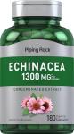 Piping Rock Echinacea Extract Capsules 1300mg | 180 Count | Herbal Supplement | Vegetarian, Gluten Free, Non-GMO