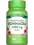 Nature's Truth Echinacea Extract Capsules | 1300mg | 100 Count | Non-GMO & Gluten Free