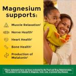 Nature Made Magnesium Glycinate 200 mg per Serving, Magnesium Supplement for Muscle, Heart, Nerve and Bone Support, 60 Magnesium Bisglycinate Capsules, 30 Day Supply