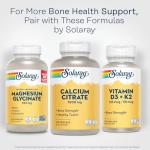 Solaray Calcium Citrate 1000mg - Chelated Calcium Supplement - Supports Bone Strength and Healthy Teeth - Easy to Digest - 60-Day Guarantee, Vegan - 30 Servings, 120 VegCaps