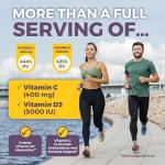 Viva Naturals Elderberry with Vitamin C and Zinc for Adults - 5 in 1 Sambucus Black Elderberry Capsules with Vitamin D3 5000 IU Immunity Supplement, Sambucus Elderberry Immune Support Supplement