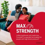 Coricidin HBP Maximum Strength Multi-Symptom Flu Tablets For Body Aches, Body Pains Cold and Cough Relief: Flu Medicine for Adults with High Blood Pressure - 24 Count