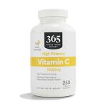 365 by Whole Foods Market, High Potency Vitamin C 1000mg, Vegan, 250 Tablets