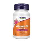 NOW Foods Supplements, Vitamin D-3 2,000 IU, High Potency, Structural Support*, 120 Softgels