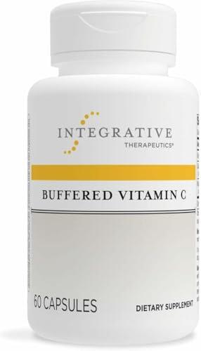 Integrative Therapeutics Buffered Vitamin C - Antioxidant Support Supplement for Healthy Skin & Connective Tissues* - Vegan & Gluten-Free - 60 Capsules (60 Servings)