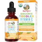 MaryRuth Organics Toddler Vitamin C Drops | USDA Organic Vitamin C Liquid Drops for Toddler | Ages 1-3 Years | Vitamin for Immune Support & Overall Health | Vegan | Non-GMO | Gluten Free | 30 Servings