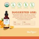 MaryRuth Organics Toddler Vitamin C Drops | USDA Organic Vitamin C Liquid Drops for Toddler | Ages 1-3 Years | Vitamin for Immune Support & Overall Health | Vegan | Non-GMO | Gluten Free | 30 Servings