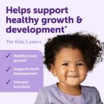 Ddrops Kids Booster 600IU 100 Drops - Daily Liquid Vitamin D for Kids. Support Strong Bones & Immune System in Children. No Preservatives, No Sugar, Non-GMO, Allergy-Friendly