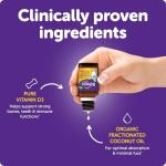 Ddrops Kids Booster 600IU 100 Drops - Daily Liquid Vitamin D for Kids. Support Strong Bones & Immune System in Children. No Preservatives, No Sugar, Non-GMO, Allergy-Friendly