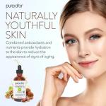 PURA D'OR 4 Oz ORGANIC Vitamin E Oil Blend - 100% Natural Hexane Free, Sweet Almond, Apricot, Jojoba, Argan, Rosehip, Sunflower & Avocado Bath Oil For Scars, Skin, Face & Full Body