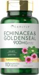 Carlyle Echinacea Goldenseal Capsules | 110 Count | 900mg | Vegetarian, Non-GMO, Gluten Free