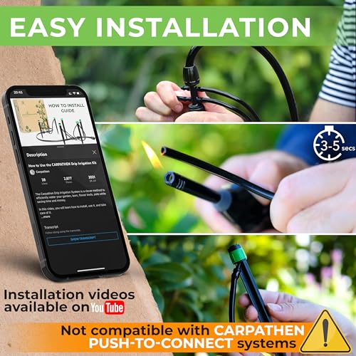 CARPATHEN Drip Irrigation System Complete Garden Kit carpathen-drip-irrigation-system-complete-garden-kit