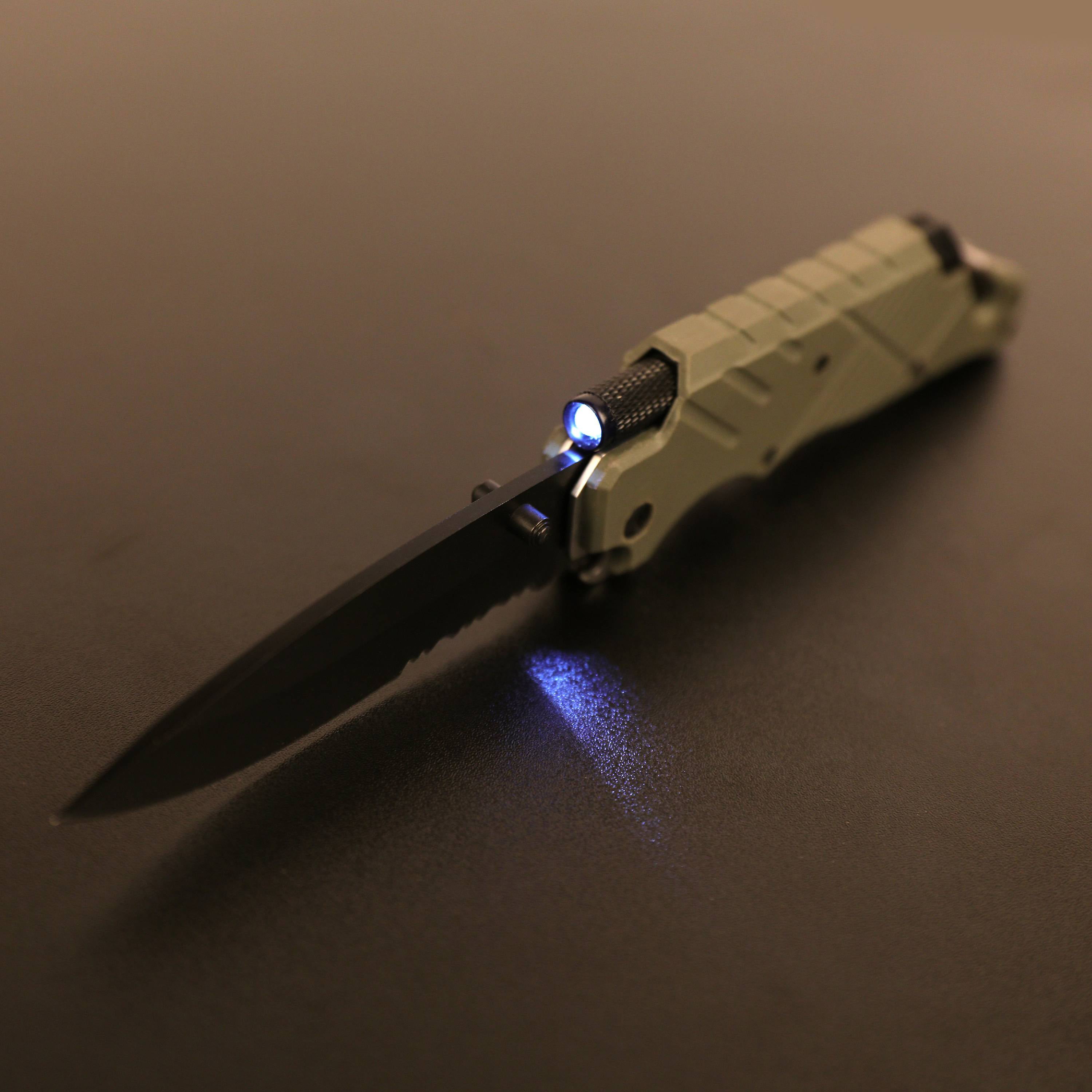 Ozark Trail 6-In-1 Multitool, Knife with Light, Model 5335