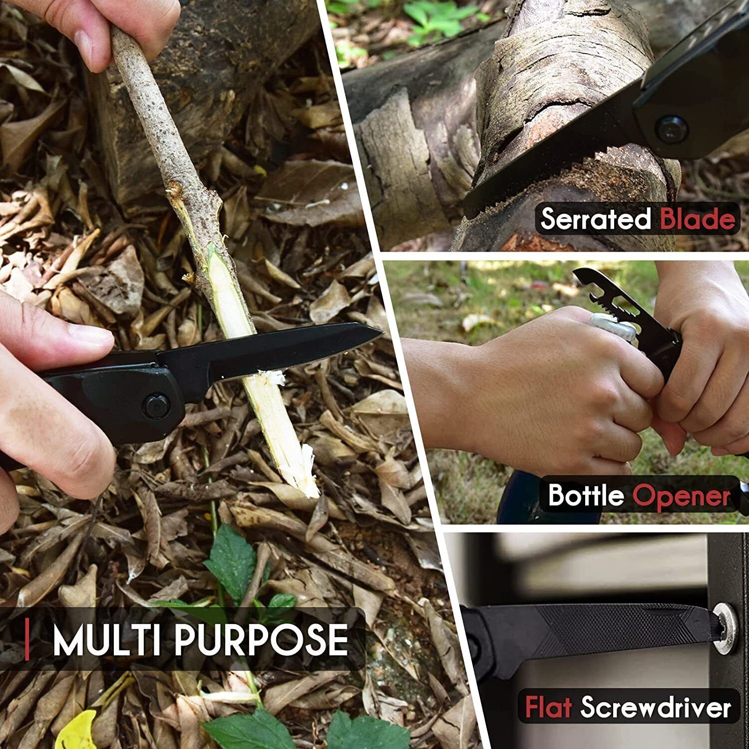 13-in-1 Survival Multi Tool for Camping