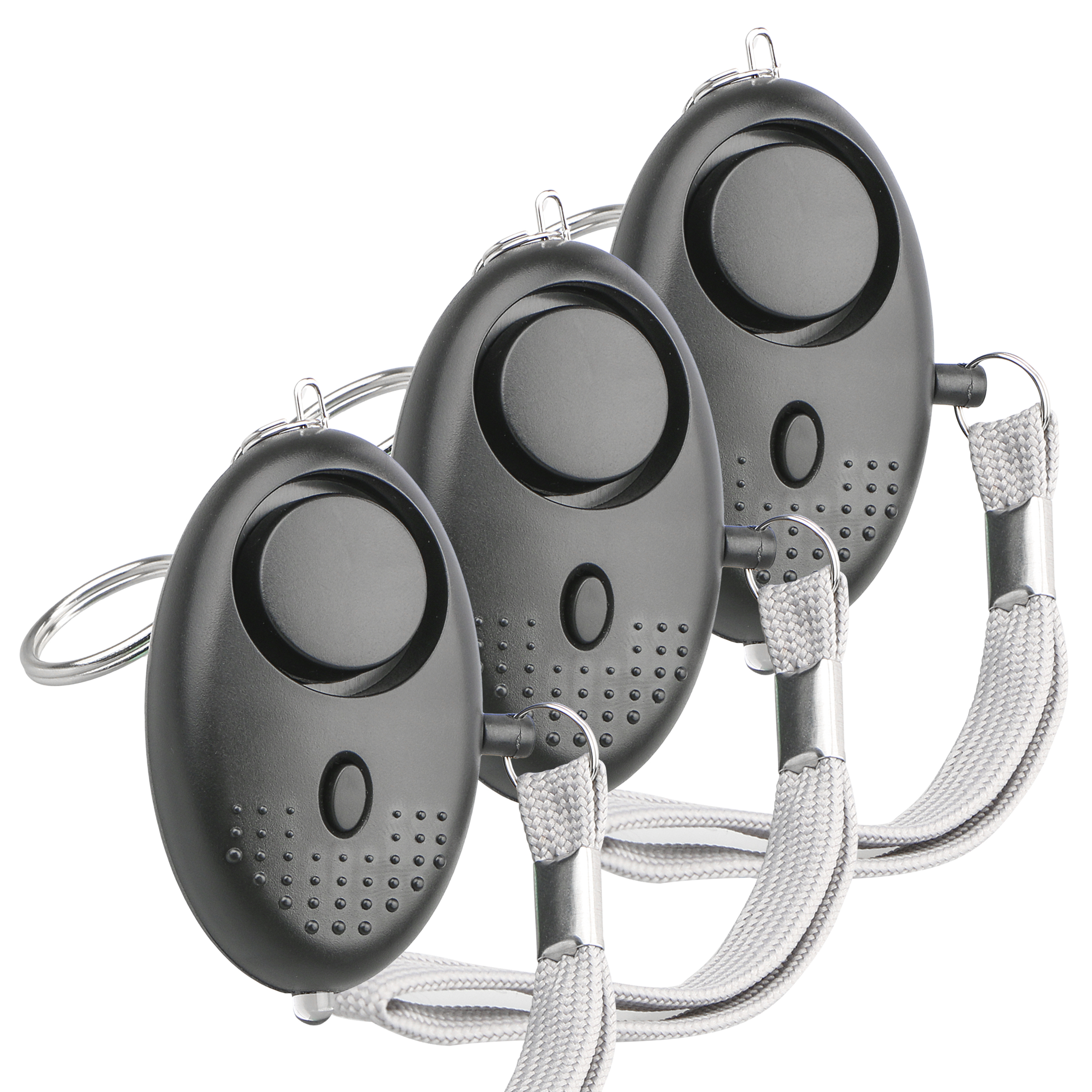 3-Pack Safesound Personal Alarms for Safety