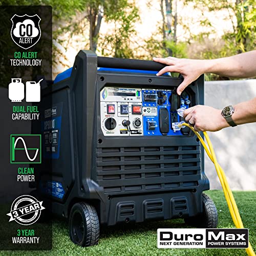 DuroMax XP9000iH 9000W Dual Fuel Inverter Generator
