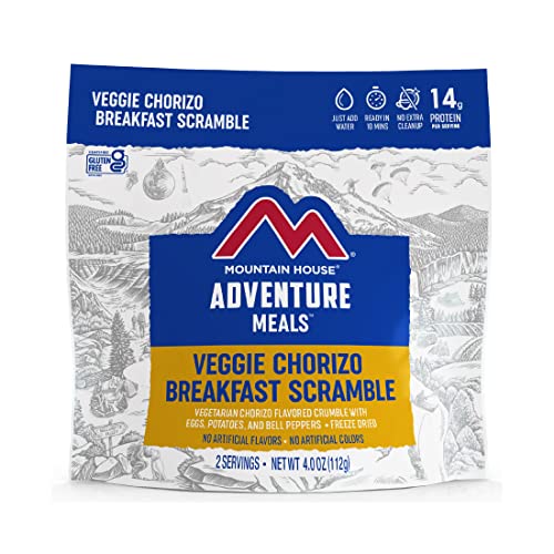 Mountain House Veggie Chorizo Scramble | Freeze-Dried Camping