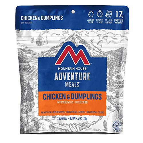 Mountain House Chicken & Dumplings | Freeze Dried Prepper Food | 2 Servings